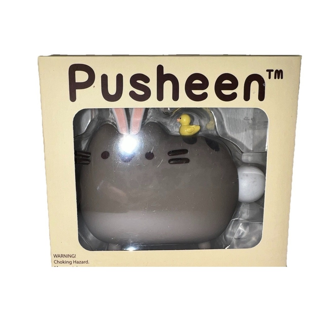 (3/B24)NIB Pusheen the Cat Easter Rabbit Vinyl Figure Pusheen Box Exclusive